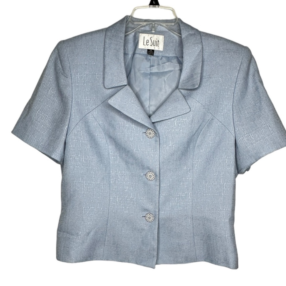 Le Suit Blue Suit Jacket